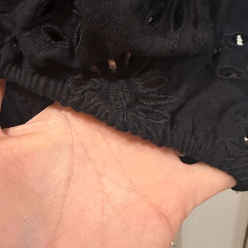 Free People Sweeter Side Eyelet Women's Blouse Small - Picture 11 of 12
